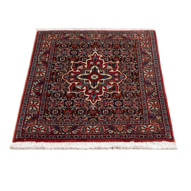 Bidjar - Takab Teppich 50x70cm - Perserteppich - dunkelblau