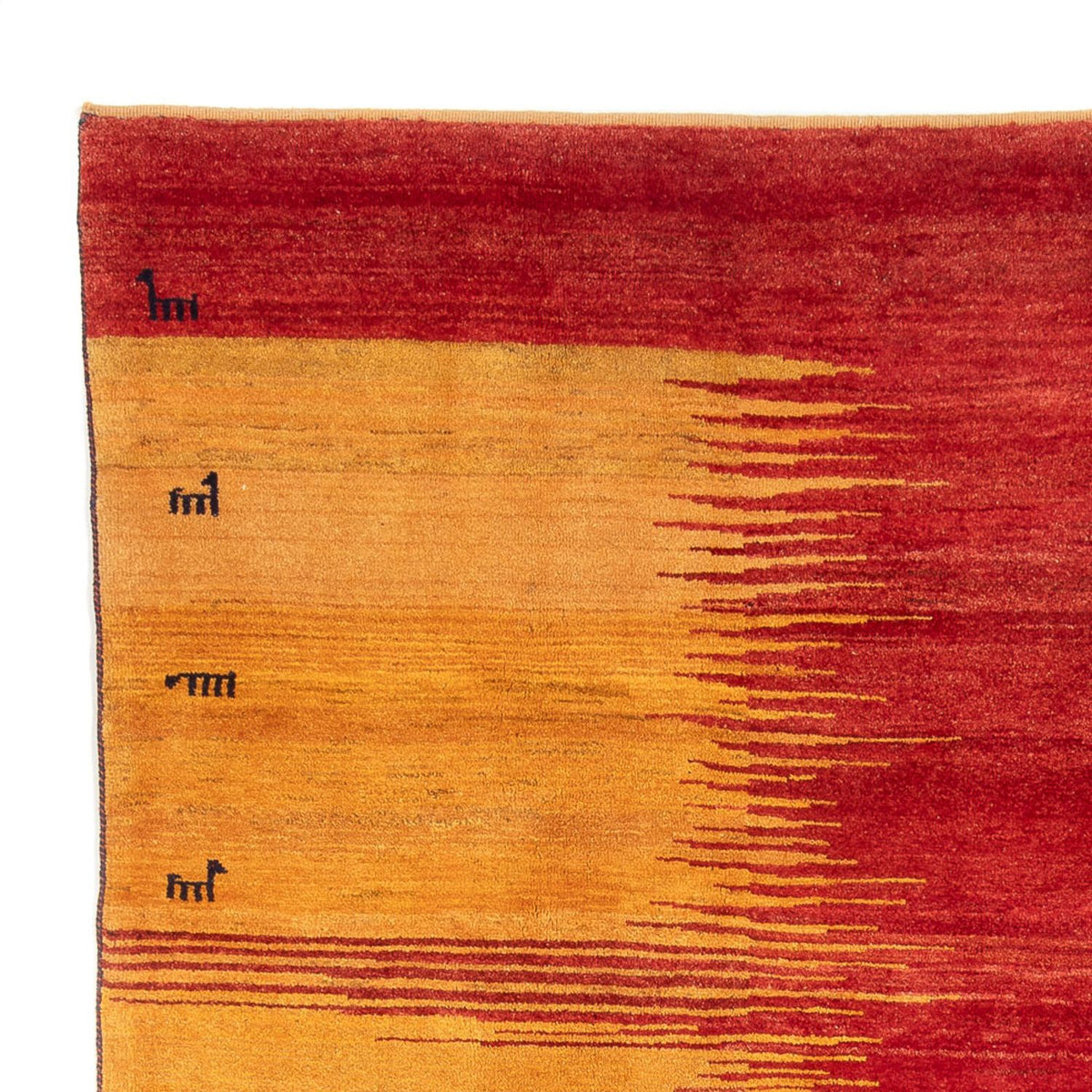 Gabbeh Teppich - Perser - 230 x 300 cm - mehrfarbig