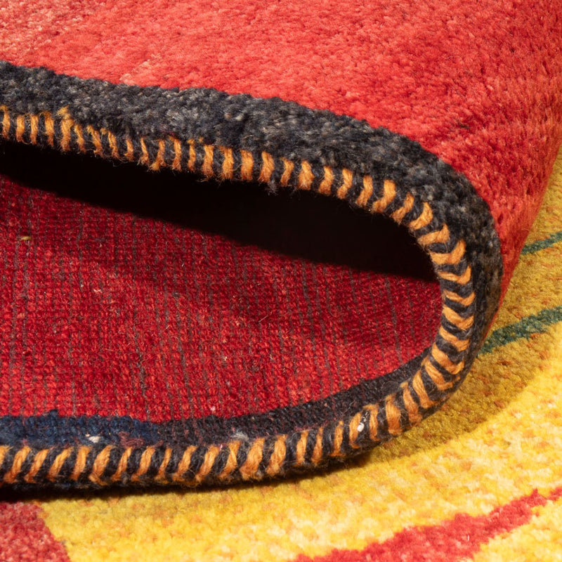 Gabbeh Persisch Teppich 173x203cm - Perserteppich Wollteppich - mehrfarbig