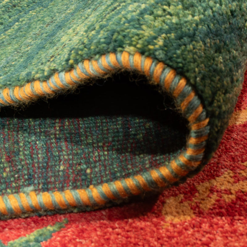 Gabbeh Persisch Teppich 215x260cm - Perserteppich Wollteppich - mehrfarbig