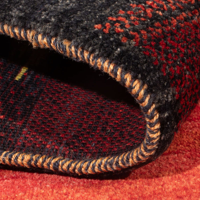 Gabbeh Persisch Teppich 127x176cm - Perserteppich Wollteppich - mehrfarbig