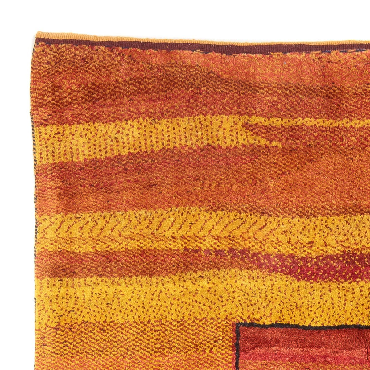 Gabbeh Persisch Teppich 150x190cm - Perserteppich Wollteppich - mehrfarbig