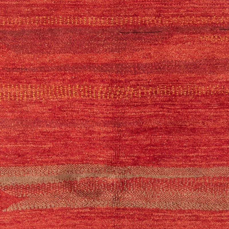 Gabbeh Persisch Teppich 155x200cm - Perserteppich Wollteppich - mehrfarbig