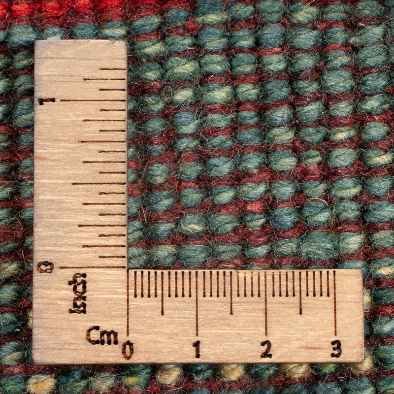 Gabbeh Persisch Teppich 120x153cm - Perserteppich Wollteppich - mehrfarbig