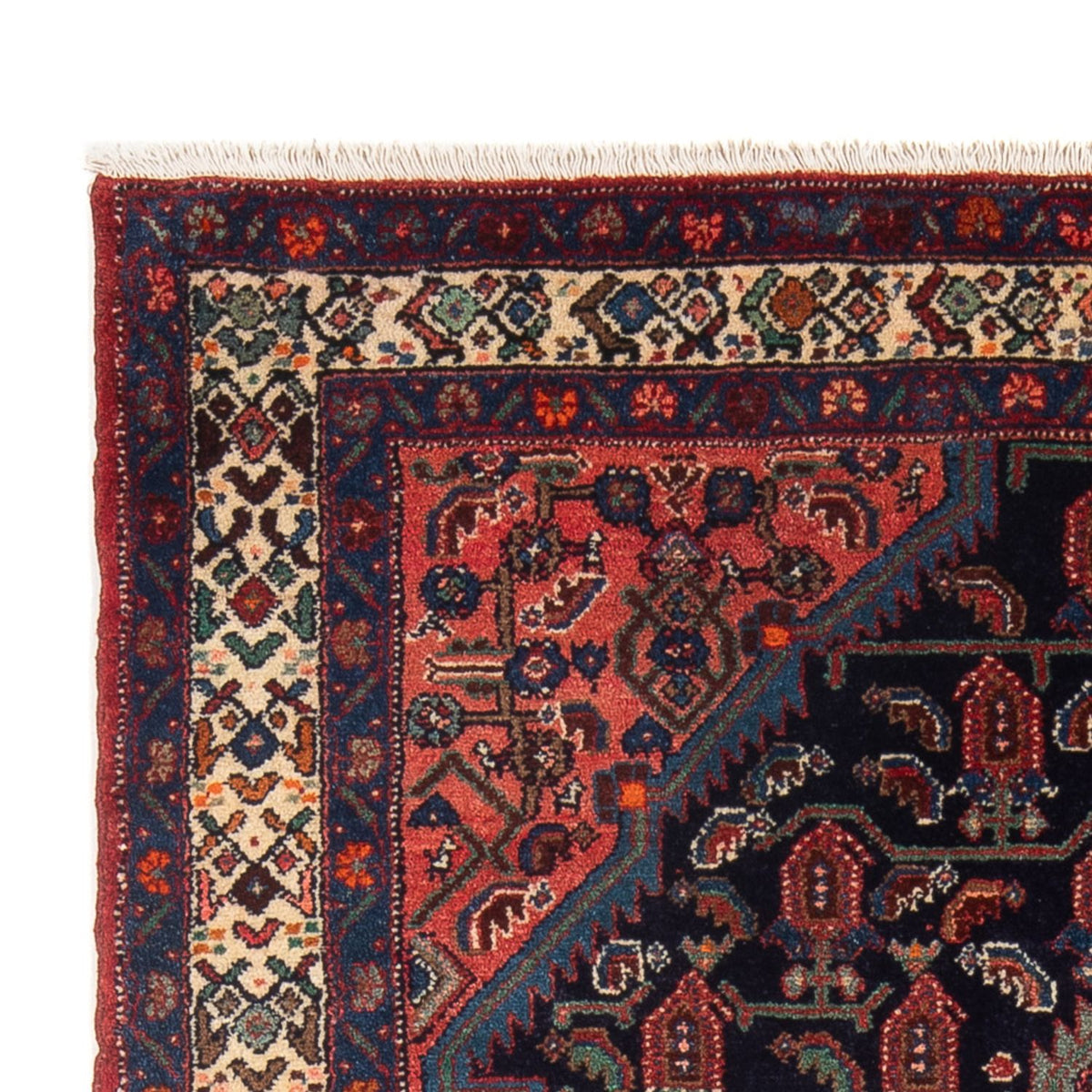 Perserteppich - Nomadic - 130 x 220 cm - dunkelblau