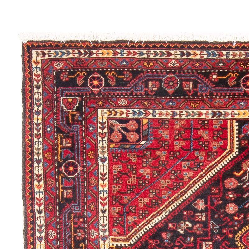 Hamadan Teppich 134x213cm - Perserteppich - hellrot