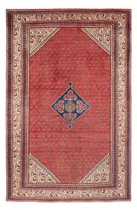 Hamadan Teppich 130x210cm - Perserteppich - rot – product image