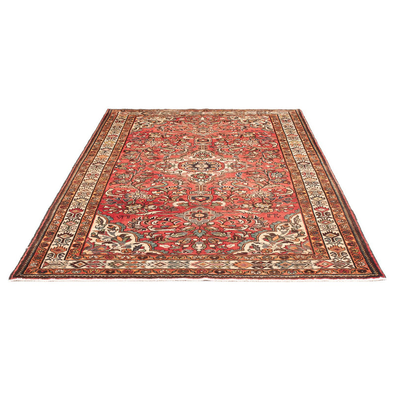 Hamadan Teppich 142x225cm - Perserteppich - rot