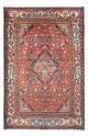 Hamadan Teppich 147x225cm - Perserteppich - rot