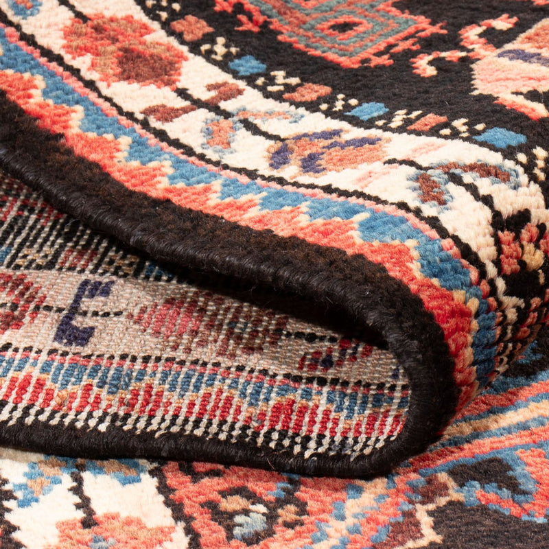 Hamadan Teppich 125x212cm - Perserteppich - dunkelblau