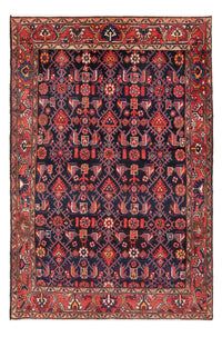 Hamadan Teppich 130x198cm - Perserteppich - dunkelblau – product image
