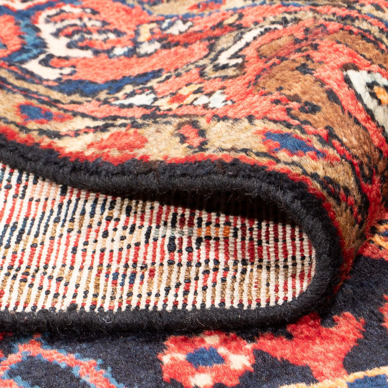 Hamadan Teppich 130x198cm - Perserteppich - dunkelblau