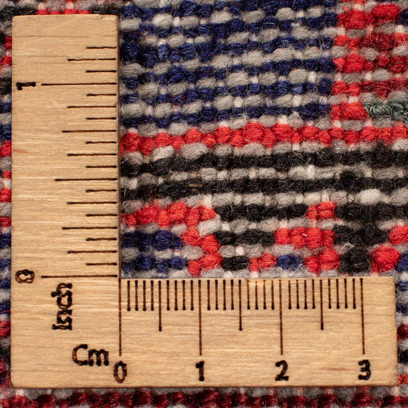 Hamadan Teppich 142x197cm - Perserteppich - rot