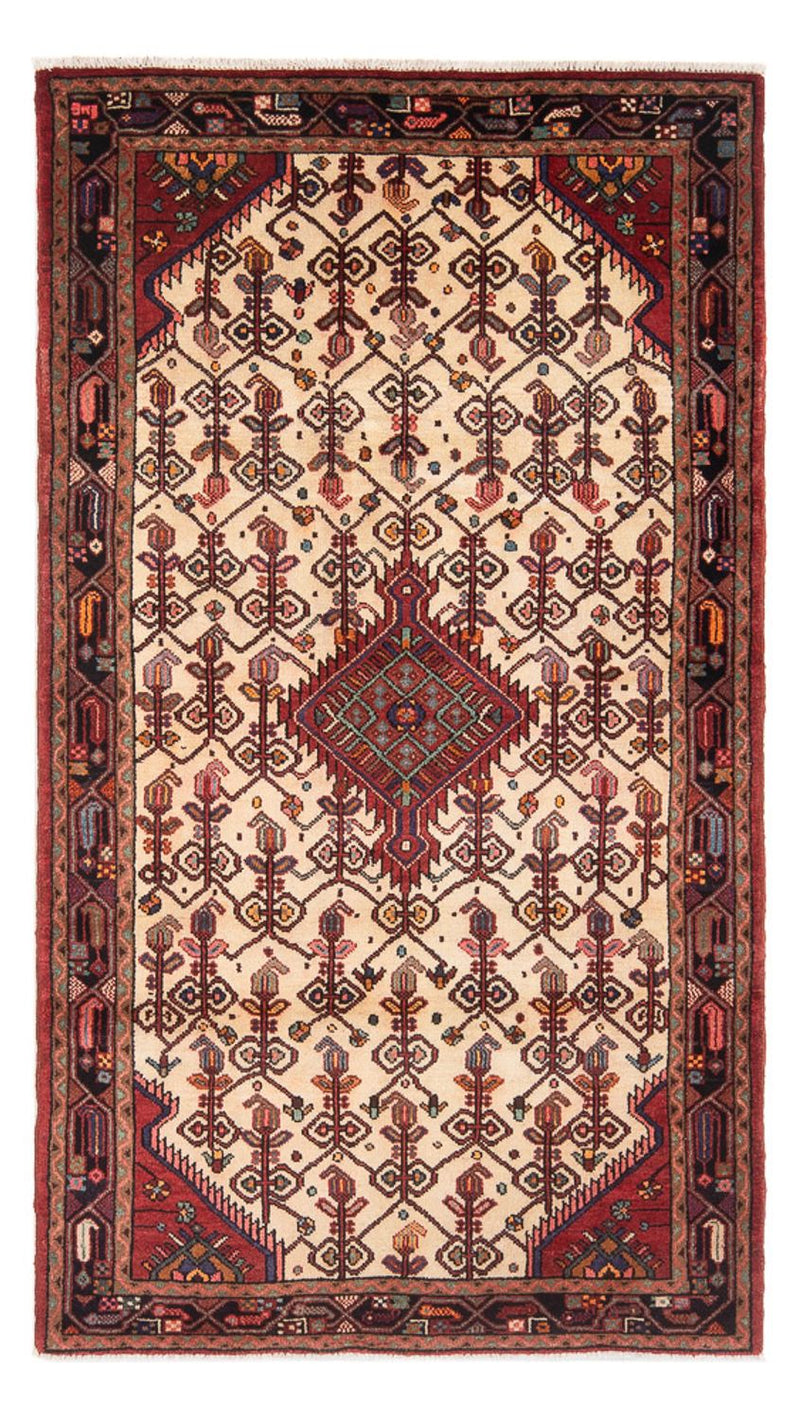 Hamadan Teppich 119x201cm - Perserteppich - creme