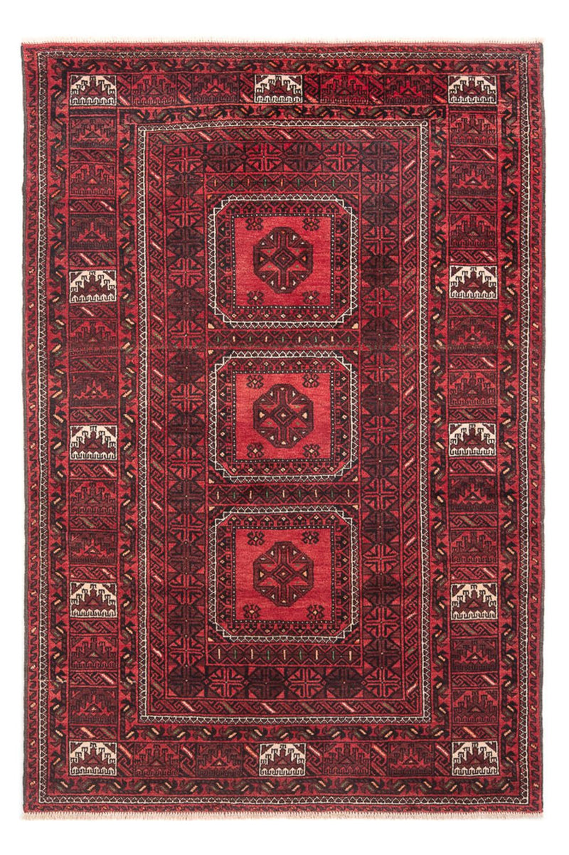 Perserteppich - Nomadic - Royal - 134 x 218 cm - rot