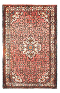 Hamadan Teppich 155x254cm - Perserteppich - rot – product image