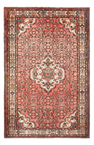 Hamadan Teppich 155x254cm - Perserteppich - rot