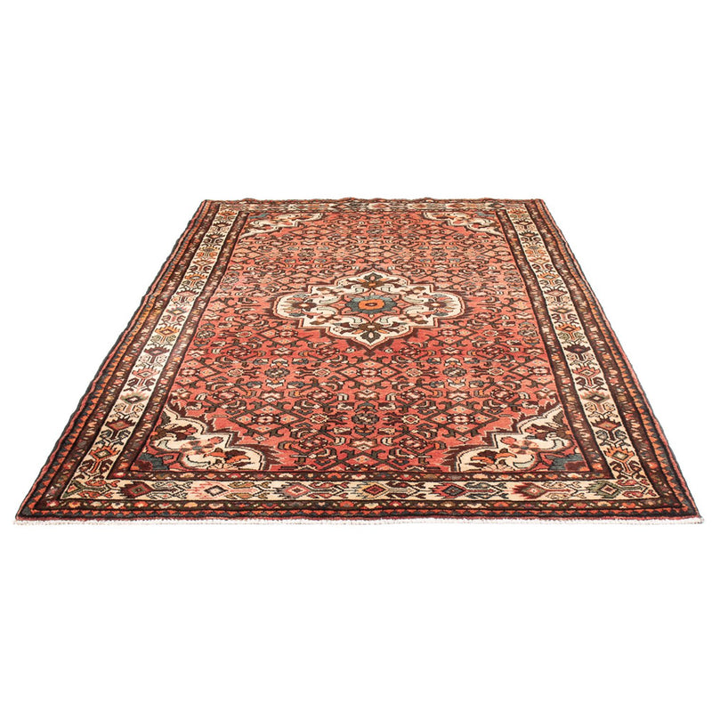 Hamadan Teppich 155x254cm - Perserteppich - rot