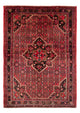 Hamadan Teppich 156x225cm - Perserteppich - rot
