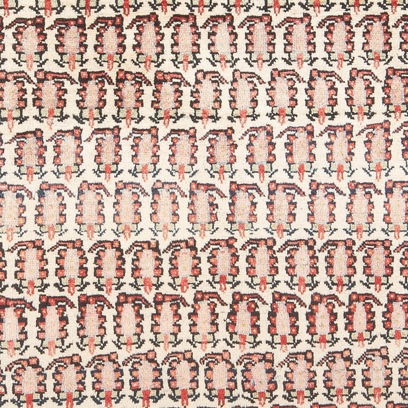 Hamadan Teppich 125x216cm - Perserteppich - rot