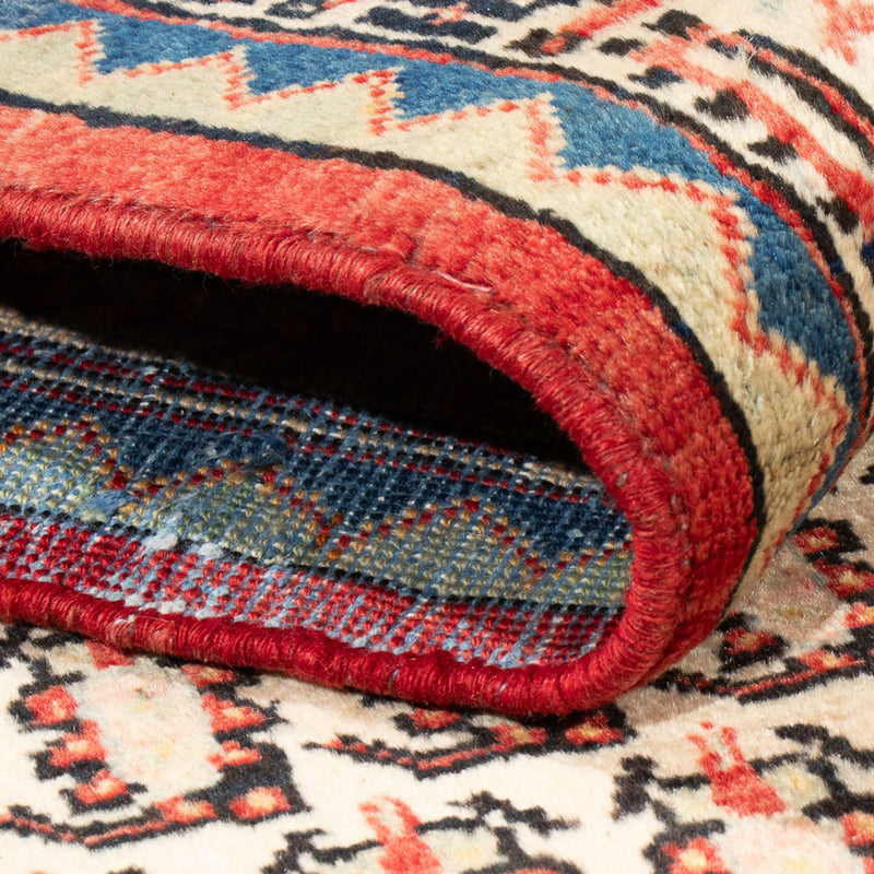 Hamadan Teppich 125x216cm - Perserteppich - rot