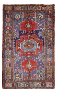 Hamadan Teppich 143x223cm - Perserteppich - blau – product image