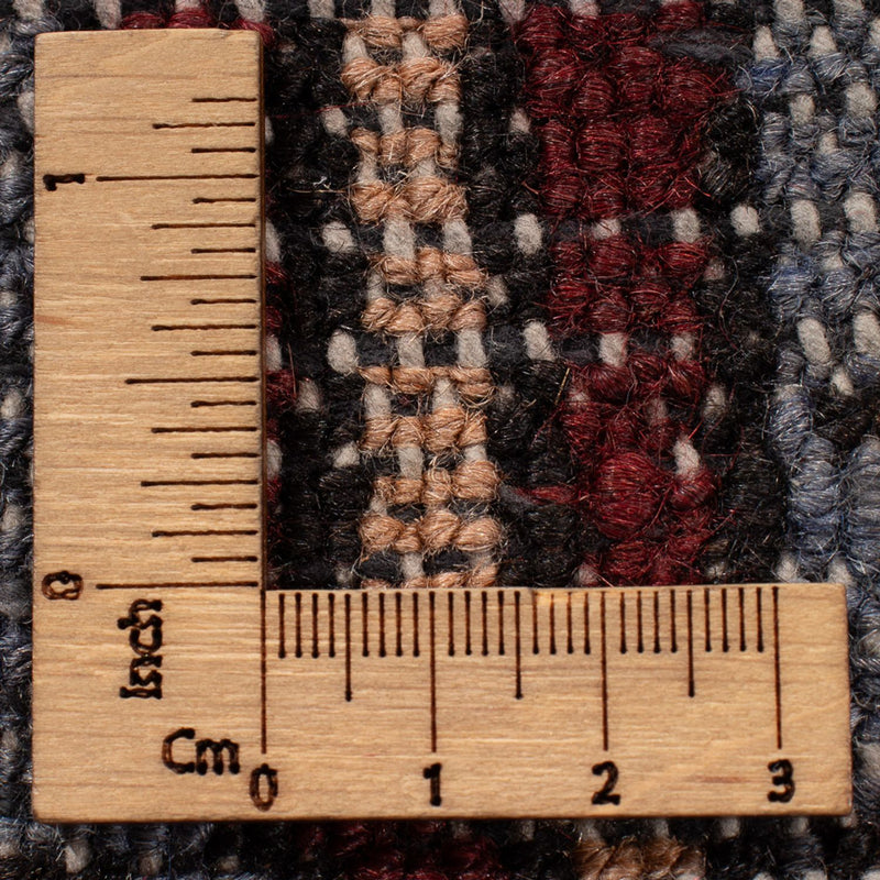 Hamadan Teppich 143x223cm - Perserteppich - blau