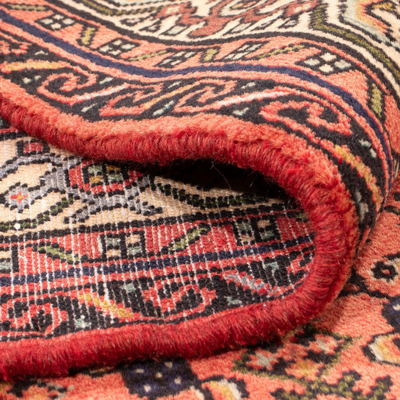 Hosseinabad Teppich 155x190cm - Perserteppich - rot