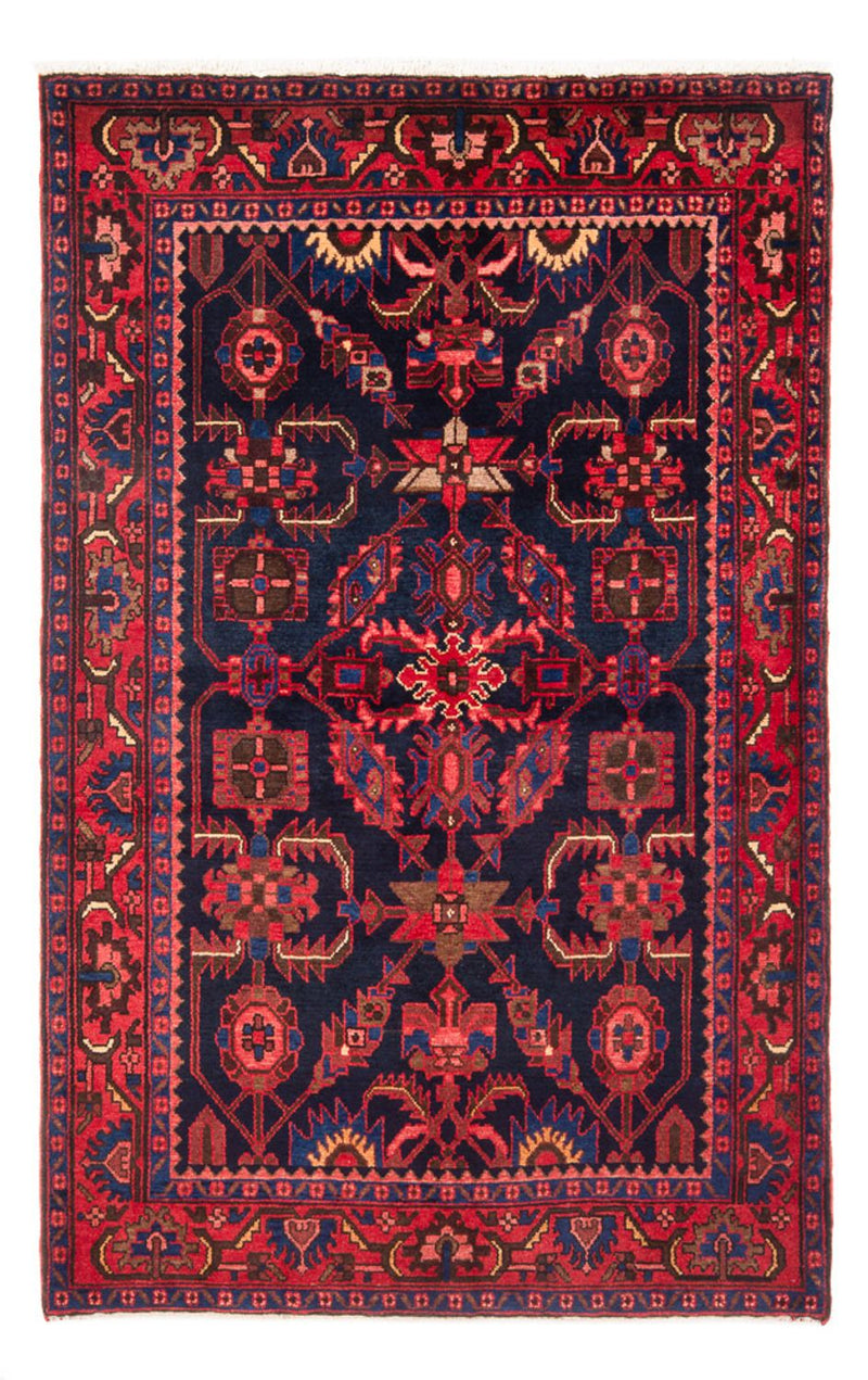 Perserteppich - Nomadic - 140 x 211 cm - dunkelblau