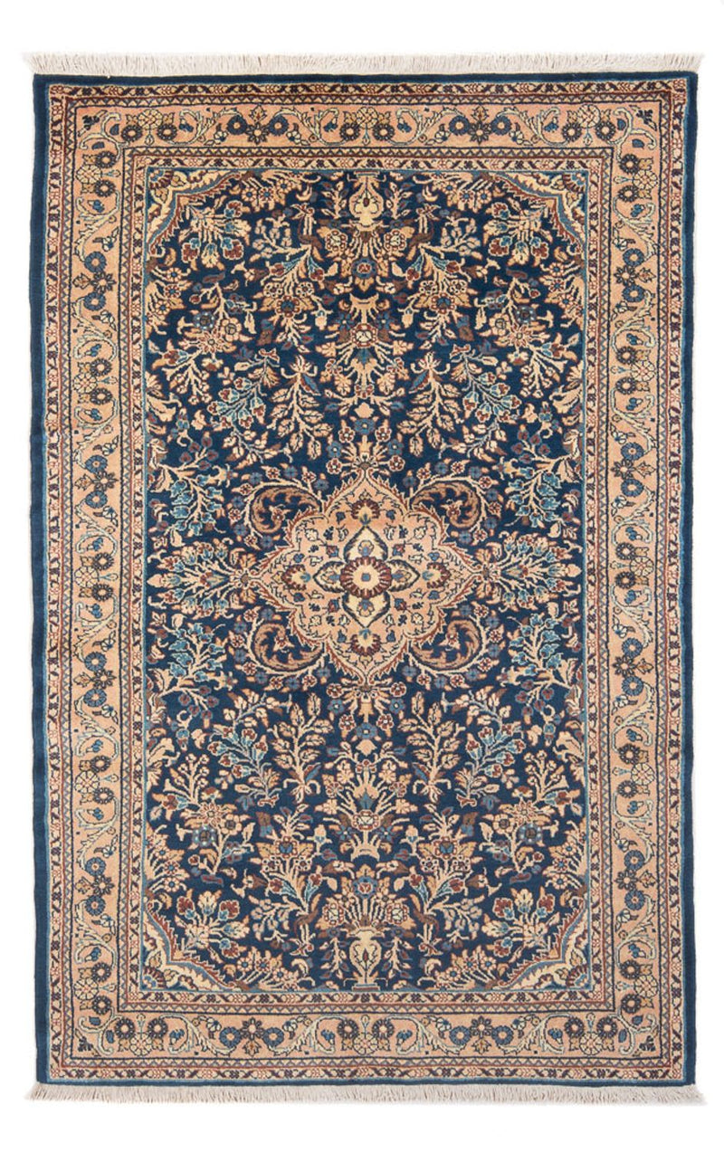 Perserteppich - Nomadic - 127 x 195 cm - dunkelblau