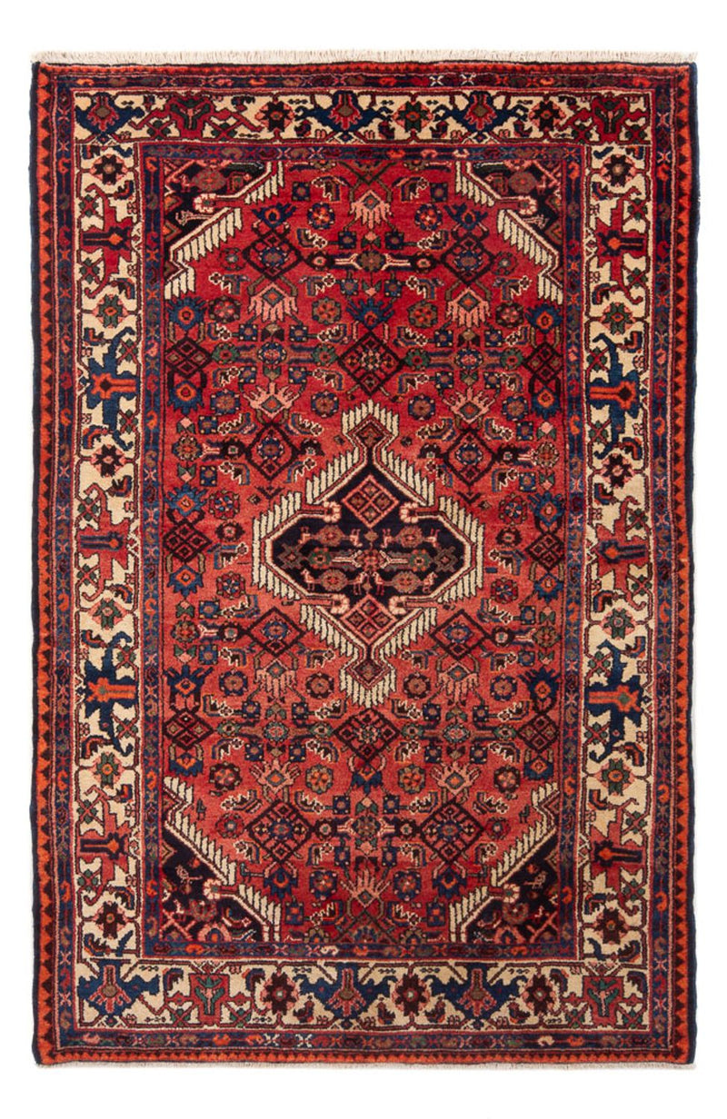 Nahavand Teppich 133x212cm - Perserteppich - rot