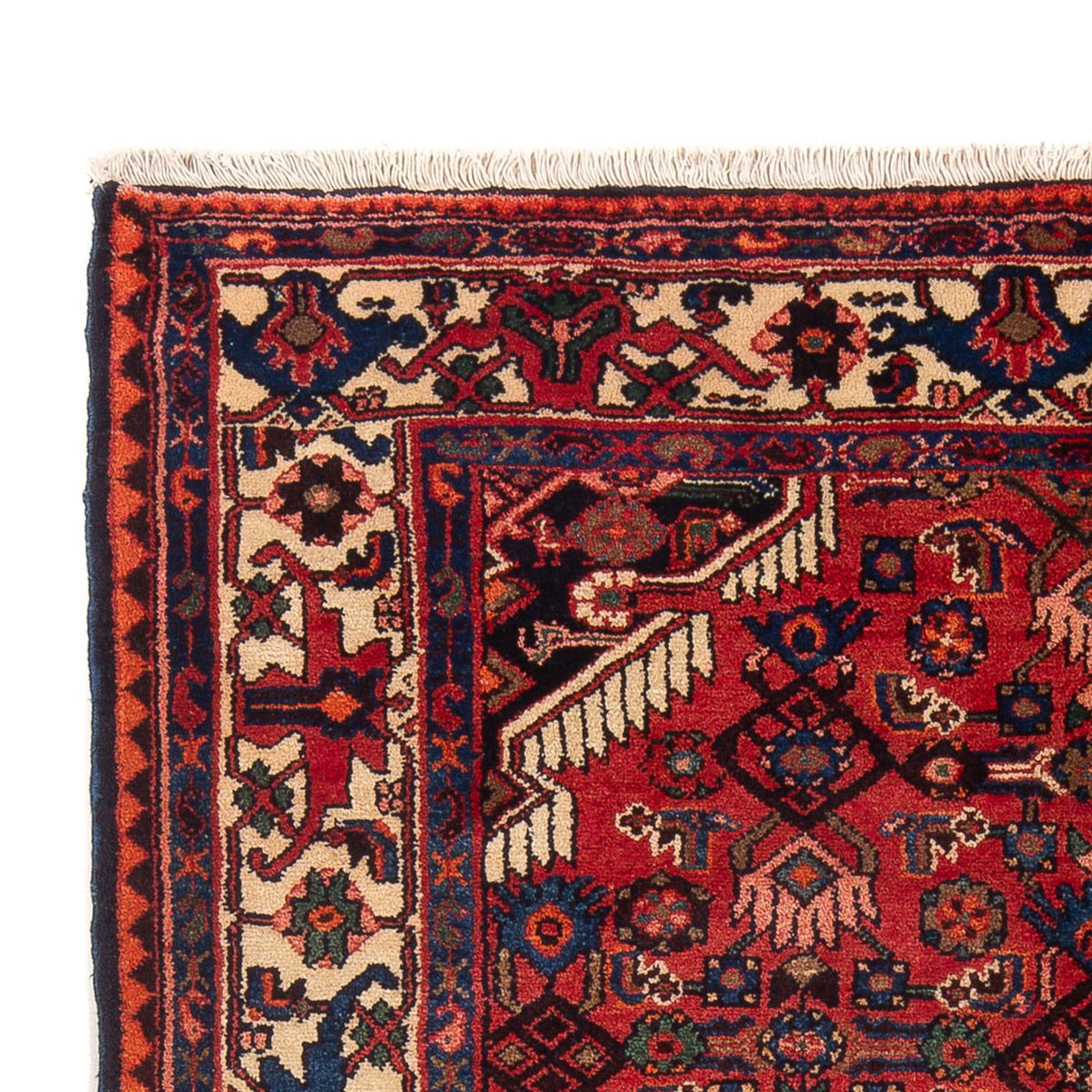 Nahavand Teppich 133x212cm - Perserteppich - rot