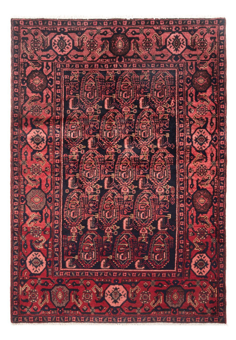 Nahavand Teppich 132x201cm - Perserteppich - dunkelblau