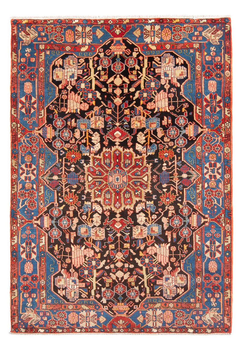 Nahavand Teppich 155x237cm - Perserteppich - dunkelblau