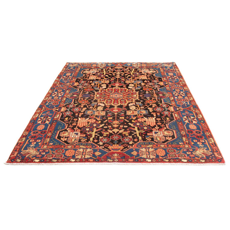 Nahavand Teppich 155x237cm - Perserteppich - dunkelblau