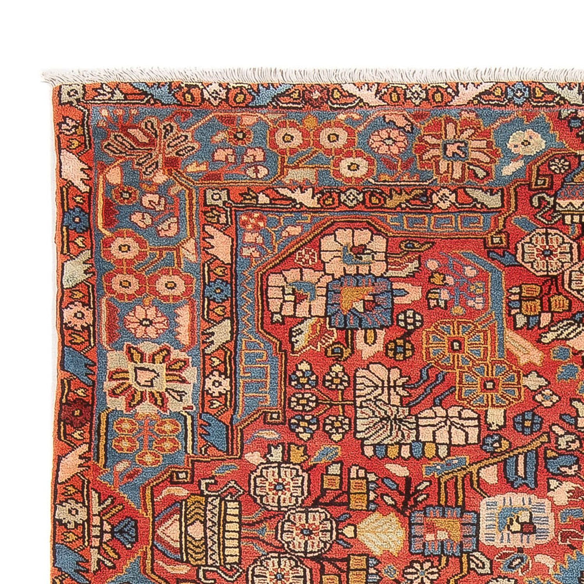 Perserteppich - Nomadic - 157 x 225 cm - hellrot