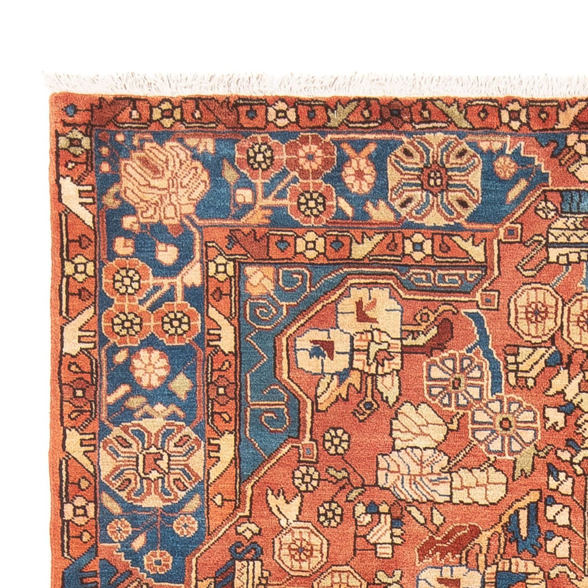 Nahavand Teppich 153x237cm - Perserteppich - orange