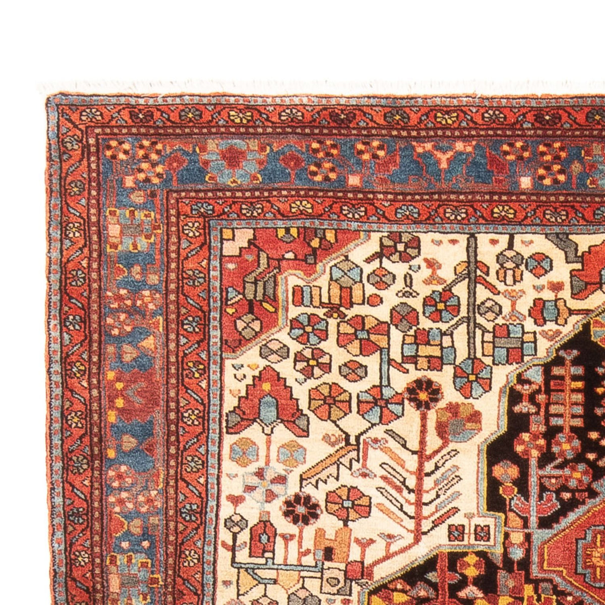 Nahavand Teppich 153x234cm - Perserteppich - hellrot