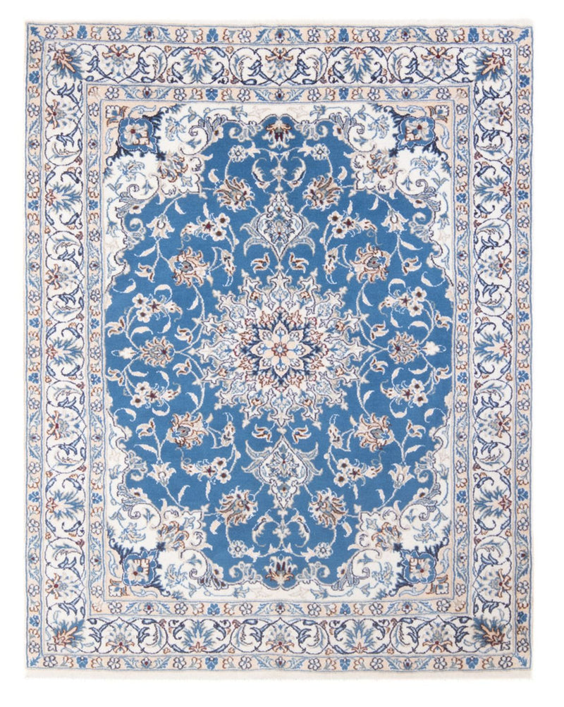 Perserteppich - Nain - Royal - 148 x 196 cm - blau