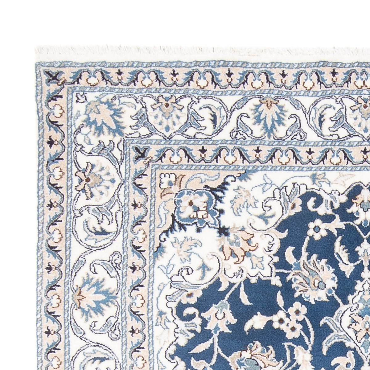 Nain - 9La Teppich 152x194cm - Perserteppich - blau