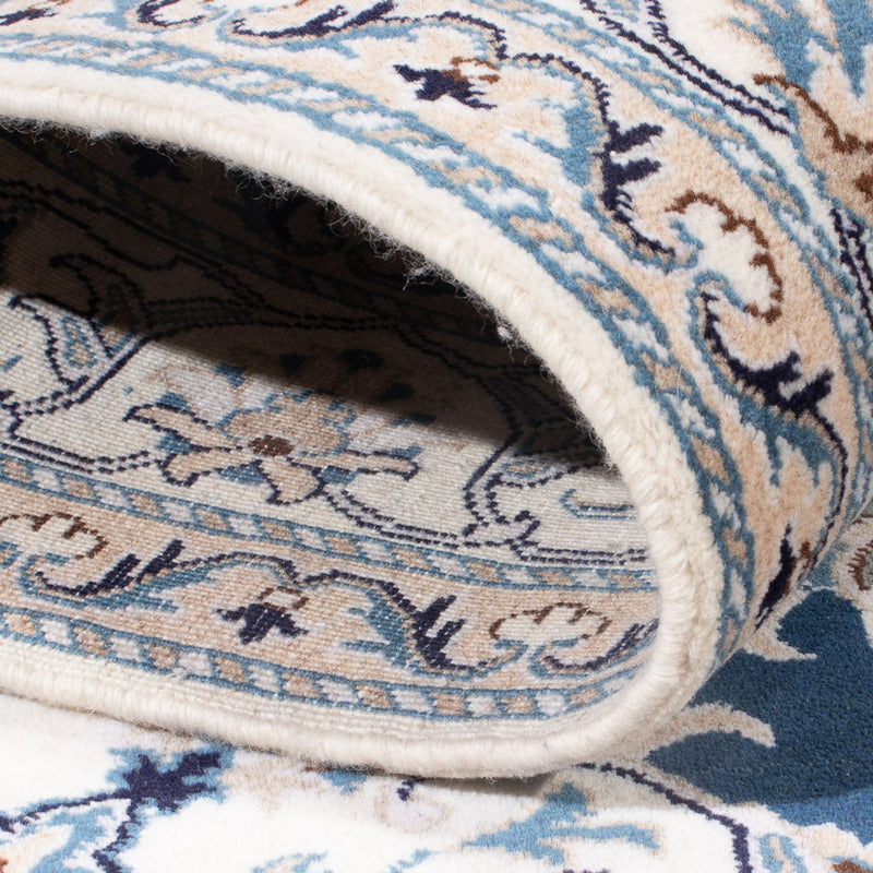 Nain - 9La Teppich 152x194cm - Perserteppich - blau