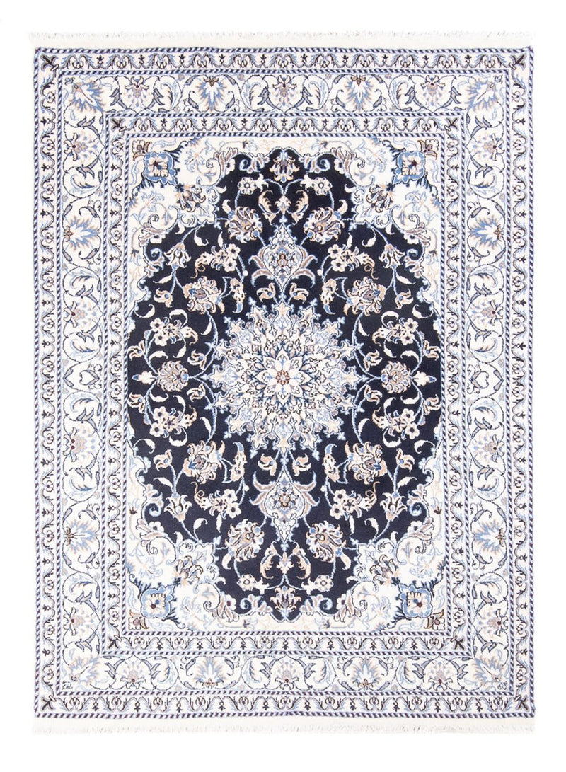 Perserteppich - Nain - Royal - 145 x 207 cm - dunkelblau