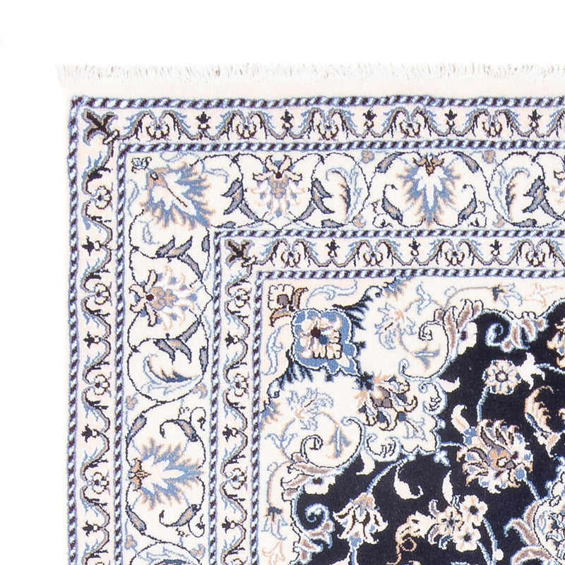 Perserteppich - Nain - Royal - 145 x 207 cm - dunkelblau