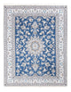Nain - 9La Teppich 148x193cm - Perserteppich - blau