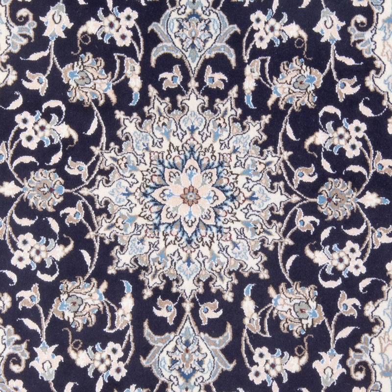 Nain - 9La Teppich 152x200cm - Perserteppich - dunkelblau