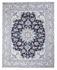 Perserteppich - Nain - Royal - 149 x 194 cm - dunkelblau