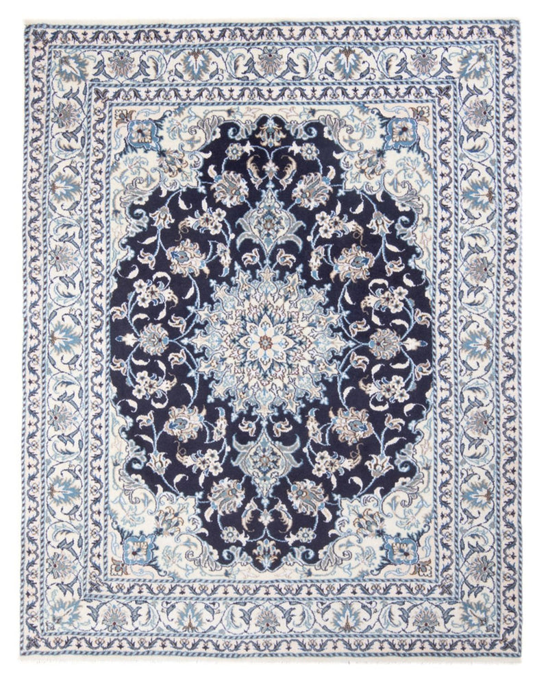 Perserteppich - Nain - Royal - 149 x 194 cm - dunkelblau