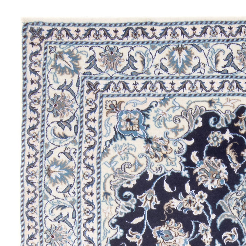 Perserteppich - Nain - Royal - 149 x 194 cm - dunkelblau