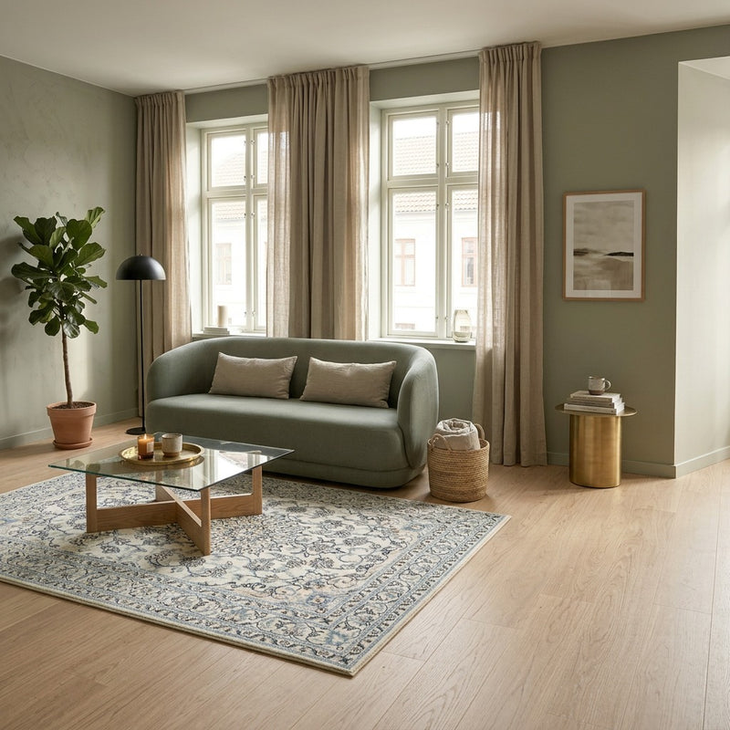 Nain - 9La Teppich 148x190cm - Perserteppich - creme