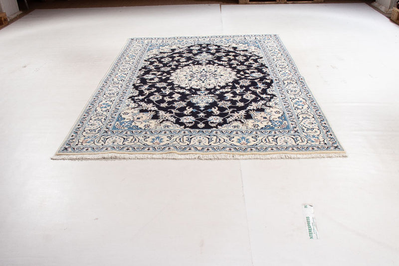Perserteppich - Nain - 163 x 231 cm - dunkelblau